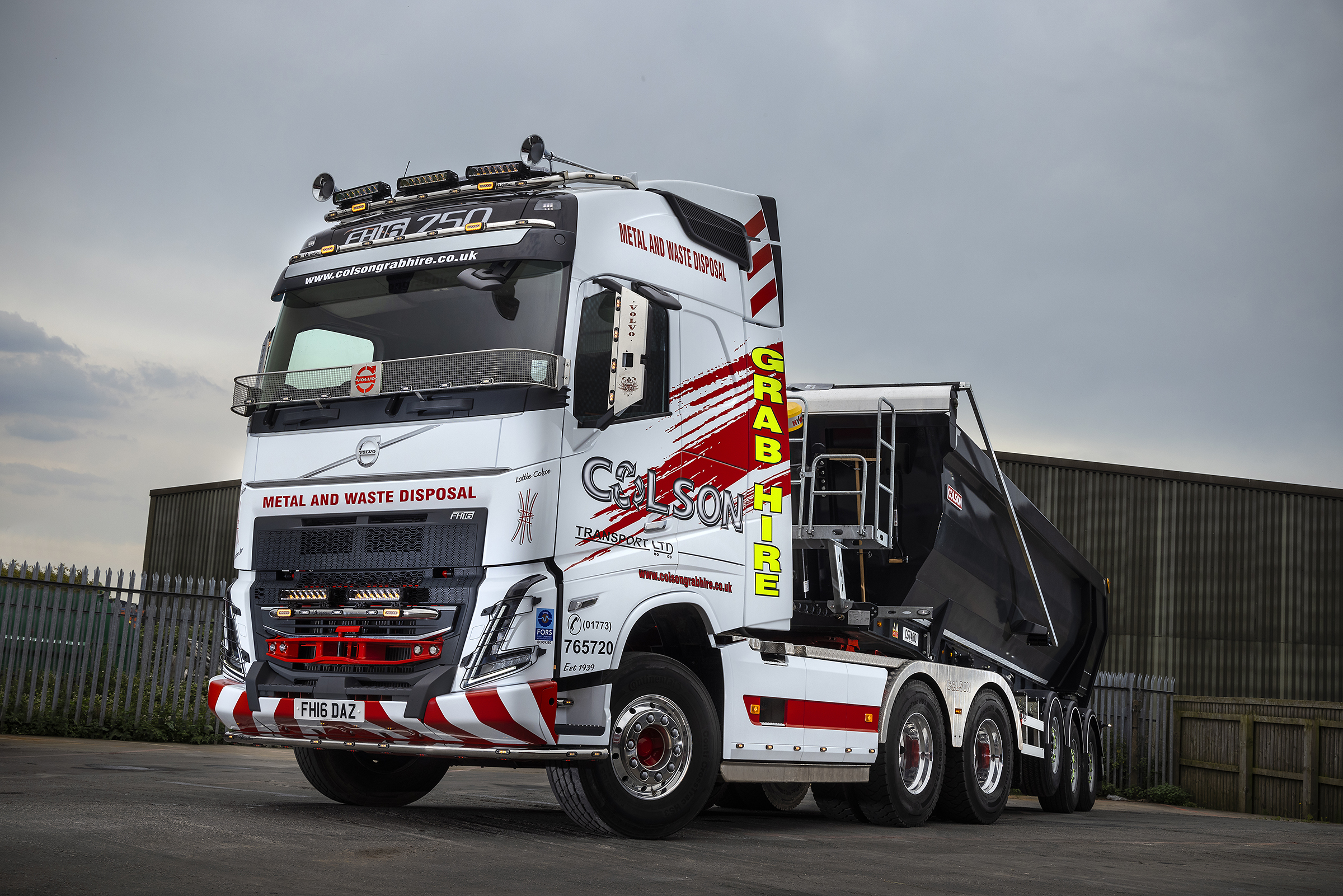 Collins Earthworks takes five new Volvo FMX tractor units - Fleet